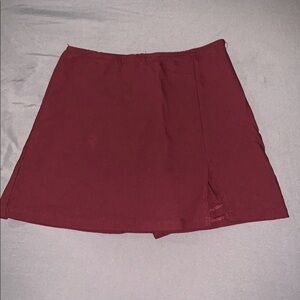 Wild Fable Burgundy Skirt